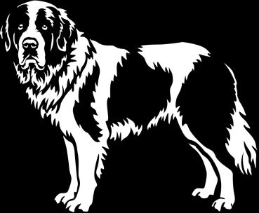 Aufkleber Landseer