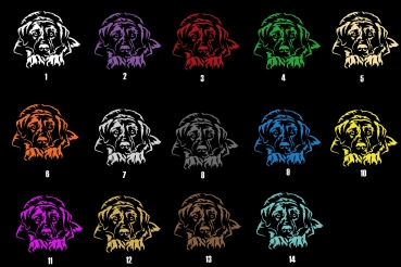 Autoaufkleber "Kangal" Kontur