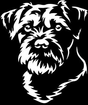 Aufkleber Border Terrier