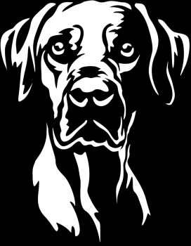 Aufkleber Ridgeback Kopf