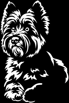 Aufkleber Cairn Terrier