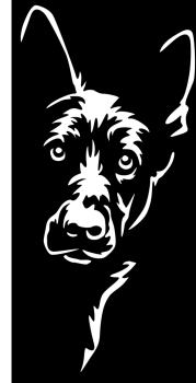 Aufkleber Deutscher Schäferhund