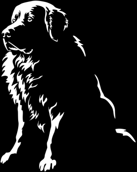 Aufkleber Pyrenäenberghund