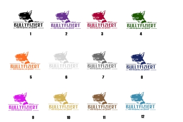 Aufkleber Bullterrier "Bullyfiziert"
