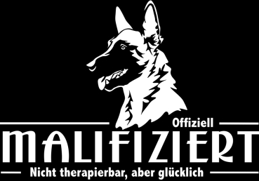 Aufkleber Malinois "Malifiziert"