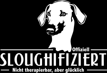 Aufkleber Sloughi "Sloughifiziert"