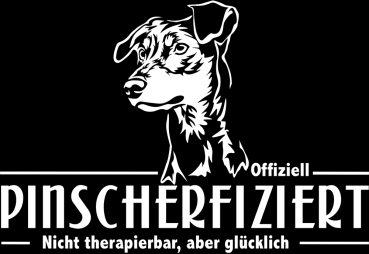 Aufkleber Deutscher Pinscher "Pinscherfiziert"