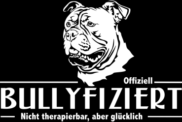 Aufkleber Old English Bulldog "Bullyfiziert"