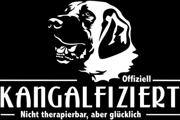 Aufkleber Kangal "Kangalfiziert"