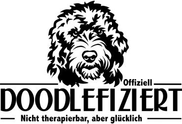 Aufkleber Labradoodle