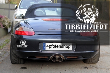Preview: Aufkleber Tibet Spaniel "Tibbifiziert"