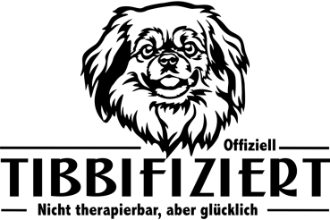 Aufkleber Tibet Spaniel
