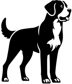 Aufkleber Großer Schweizer Sennenhund