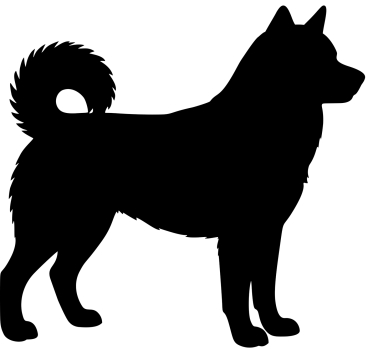 Aufkleber Alaskan Malamute