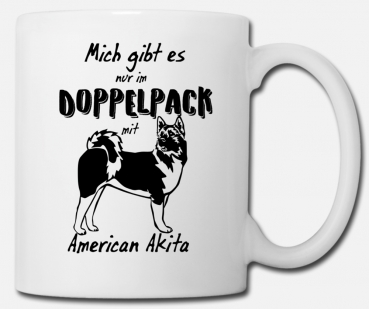 Tasse American Akita "Doppelpack"