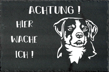 Schieferplatte Appenzeller Sennenhund