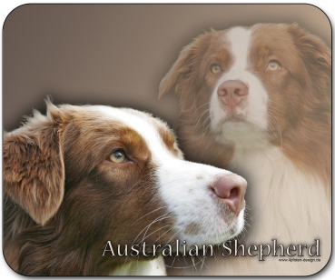 Mousepad Australian Shepherd #1