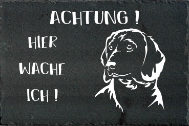 Schieferplatte Bayerischer Gebirgsschweißhund