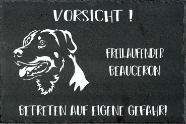 Schieferplatte Beauceron