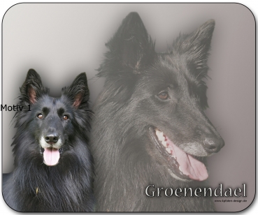 Mousepad Belgischer Schäferhund (Groenendael) #1