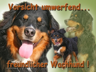 Hundewarnschild Berner Sennenhund #1