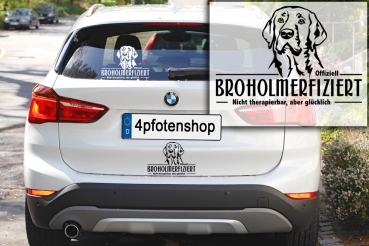 Aufkleber Broholmer "Broholmerfiziert"