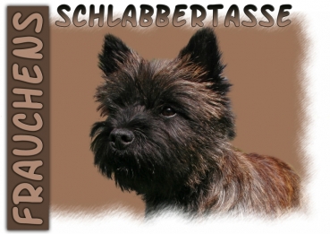 Fototasse Cairn Terrier Herrchen/Frauchen