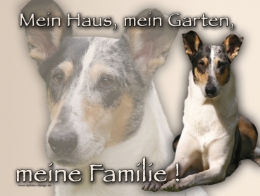 Hundewarnschild Collie (Schottischer Schäferhund) #7