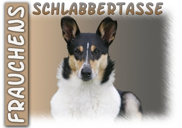 Fototasse Collie Herrchen/Frauchen