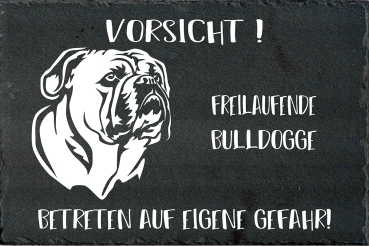 Schieferplatte Continental Bulldog