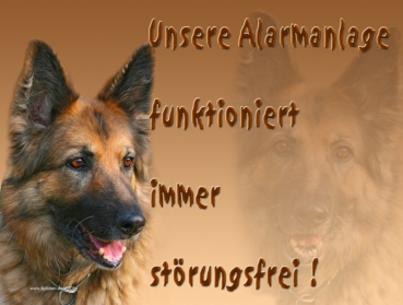 Hundewarnschild Deutscher Schäferhund #2