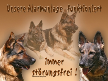 Hundewarnschild Deutscher Schäferhund #5