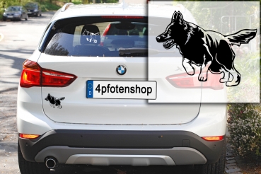 Autoaufkleber "Deutscher Schäferhund" Kontur