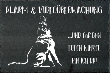 Schieferplatte Deutscher Schäferhund
