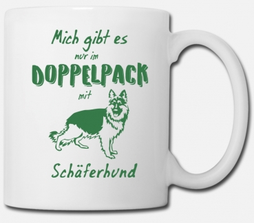 Tasse Deutscher Schäferhund "Doppelpack"