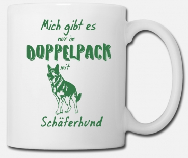 Tasse Deutscher Schäferhund "Doppelpack"