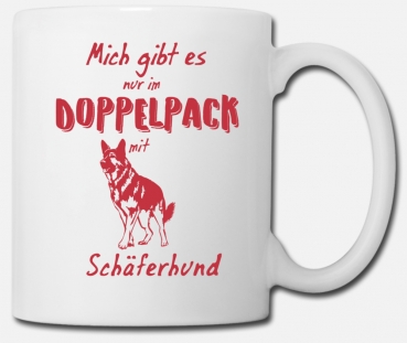 Tasse Deutscher Schäferhund "Doppelpack"