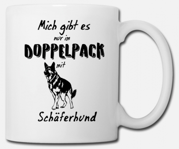 Tasse Deutscher Schäferhund "Doppelpack"