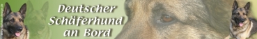 Autoaufkleber Deutscher Schäferhund