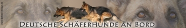 Autoaufkleber Deutscher Schäferhund