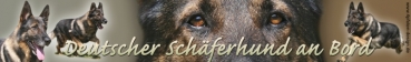 Autoaufkleber Deutscher Schäferhund
