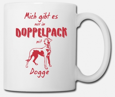 Tasse Deutsche Dogge "Doppelpack"