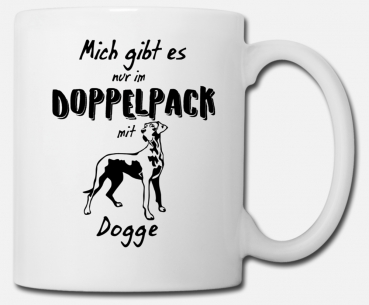 Tasse Deutsche Dogge "Doppelpack"