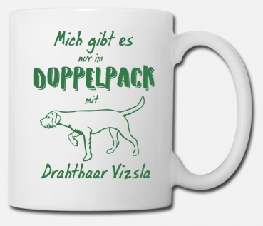 Tasse Magyar Vizsla (Drahthaar) "Doppelpack"