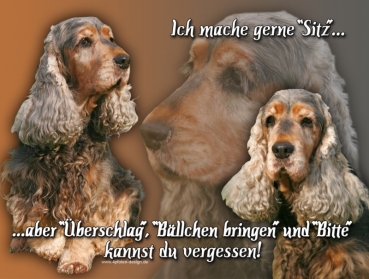 Hundewarnschild Englischer Cocker Spaniel #7