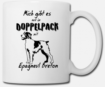 Tasse Epagneul Breton "Doppelpack"