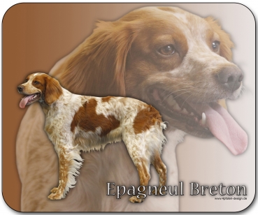 Mousepad Epagneul breton (Bretonischer Spaniel) #1