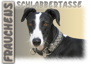 Fototasse Galgo (Spanischer Windhund) Herrchen/Frauchen