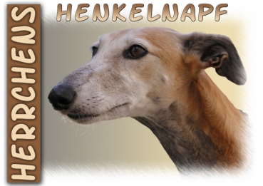 Fototasse Galgo (Spanischer Windhund) Herrchen/Frauchen