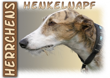 Fototasse Galgo (Spanischer Windhund) Herrchen/Frauchen